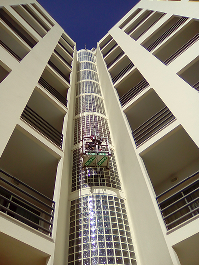 Plataforma suspensa single
