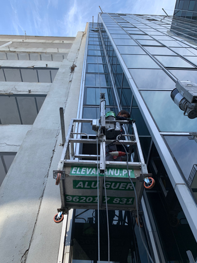 Plataforma suspensa single